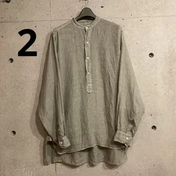 MAATEE&SONS 도S 린넨 풀오버 셔츠