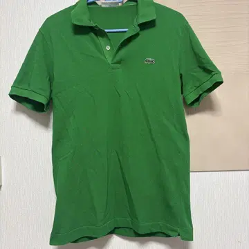 LACOSTE 그린 피케 셔츠 반팔