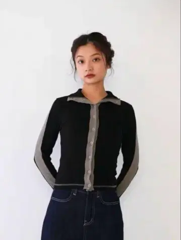 Enewd nina 라인 타이트 하이넥 T