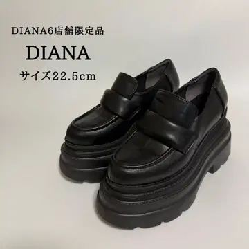 새상품급 DIANA 다이애나 통굽 로퍼 한정품