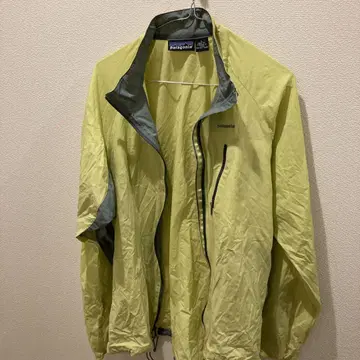 Patagonia 나일론 자켓 라임 그린