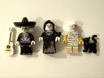 LEGO 레고 미니 피규어 할로윈 3체 세트 (죽은 자)