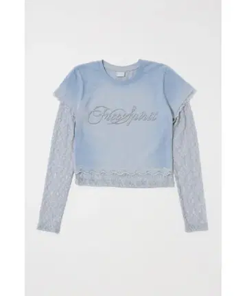MOUSSY LACE LAYER T셔츠
