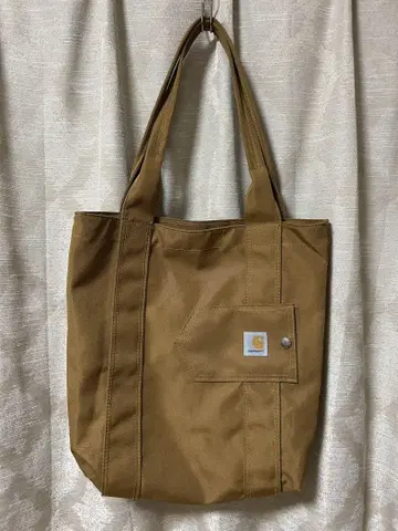 Carhartt 토트백 브라운