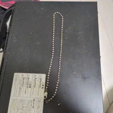 실버 체인 목걸이 약 45cm