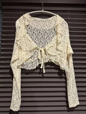 AZUL by moussy 레이스 볼레로