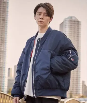 tommy jeans 네이비 MA-1 자켓