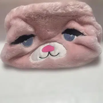리틀써니바이트 가마구치 퍼 백 파우치
