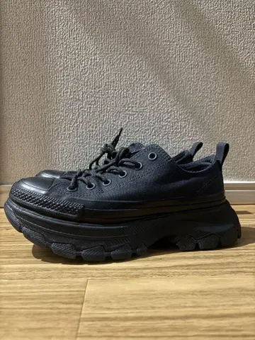 Converse React 블랙 스니커즈