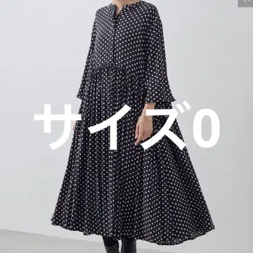 BEARDSLEY (비어즐리) 도트 개더 원피스 0, 1,