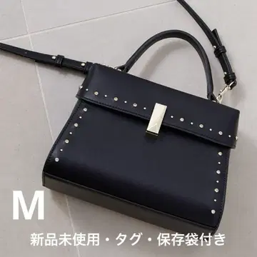 CELFORD 뤼탕 비쥬 스터드 미니백 M 블랙 셀포드