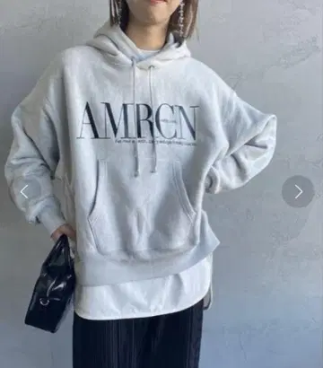 [ 새상품급 ] 아메리카나 맨투맨 후디 AMRCN 후드티