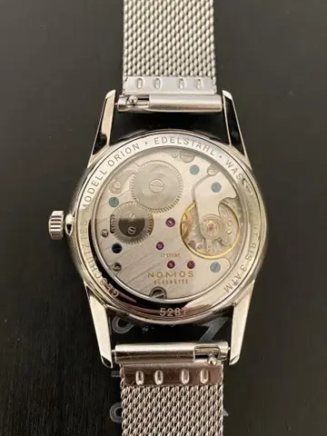 NOMOS Orion 수동 와인딩 다크 그레이 정가 319,000엔