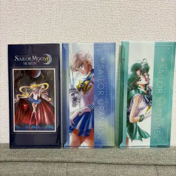 세일러문 뮤지엄 멀티 케이스 클리어 파일 3장 세트