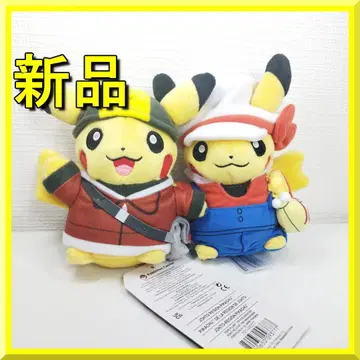 피카츄 25주년 조토지방 봉제 인형 뉴욕 포켓몬 hA87