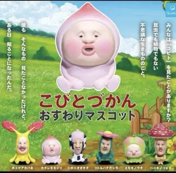 코비토즈칸 앉아있는 마스코트 전 6종 컴프 세트
