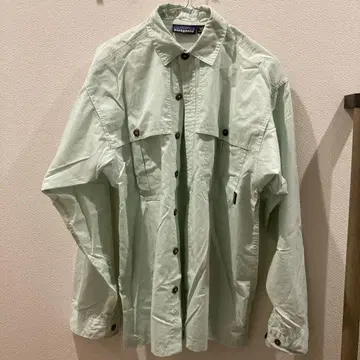 patagonia 아일랜드 호퍼 긴팔 셔츠 민트 그린
