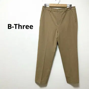 비쓰리 B3 스트레이트 슬랙스 팬츠 36 XL 빅 사이즈