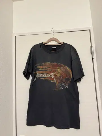 METALLICA Sideflameskull90's
