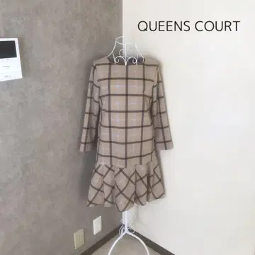 퀸즈 코트 1회 착용 원피스