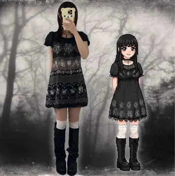 00s 코켓 다크코어 다크코켓 페어리 그런지 비침