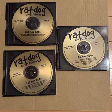 Ratdog (그레이트풀 데드 관련) 라이브 세트