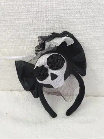 디즈니 머리띠 할로윈 해골 스컬