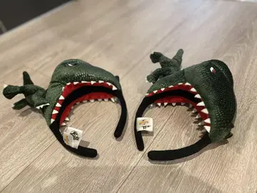 공룡 머리띠 USJ 유니버셜 2개 세트