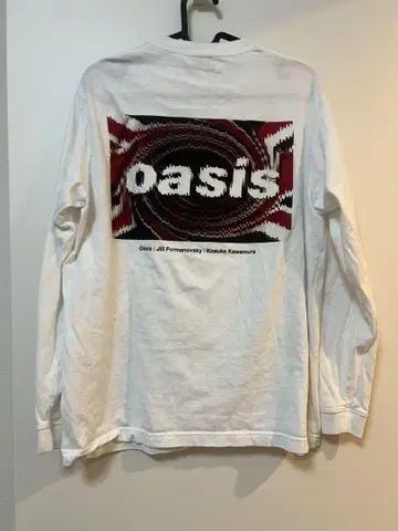 Oasis x Kosuke Kawamura 롱 슬리브 티셔츠