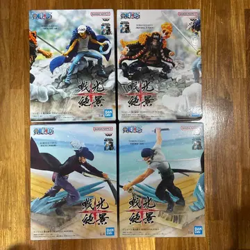 원피스 전광절경 티치 로우 조로 미호크 피규어