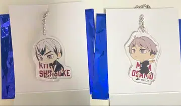 하이큐!! 승리의 길목 카페 아크릴 키링 B 키타 신스케 미야 오사무