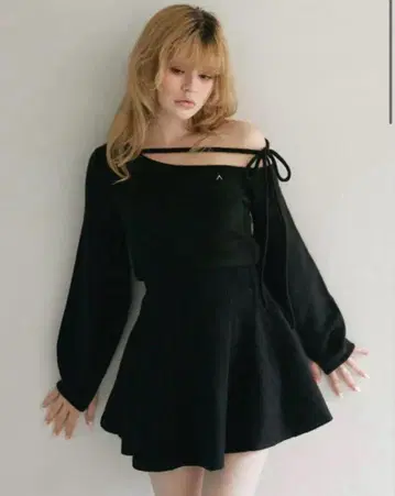 andmary Rhoda flare mini dress