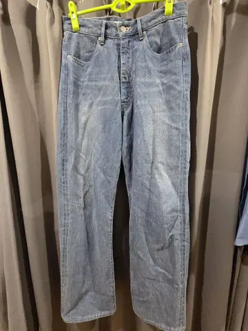 SELVEDGE FADED LIGHT DENIM PANTS