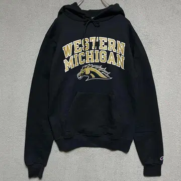 챔피온 풀오버 후드티 속기모 블랙 champion XS