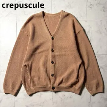 crepuscule 사슴 무늬 니트 가디건 1 오렌지