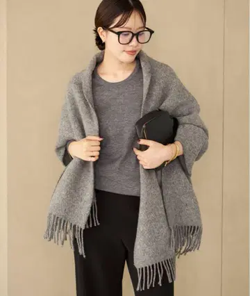 완판 Plage 라푸안칸크리 POCKET SHAWL UNI 숄