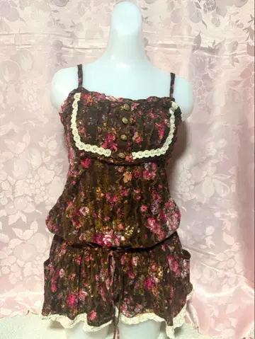 [ 레어템 ] LIZLISA 꽃무늬 올인원