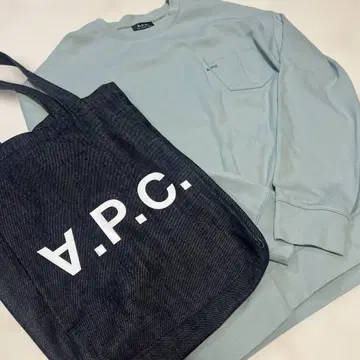 a.p.c 아페쎄 맨투맨과 백 묶음 판매