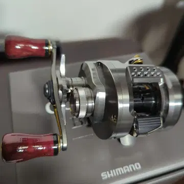 미사용 SHIMANO 카르캇타 콘퀘스트 BFS-XG brimo 우드 노브