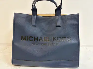 MICHAEL KORS 네이비 토트백