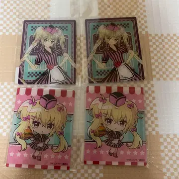 수호캐릭터! eeo 복권 호시나 우타우 아크릴 카드 아메리칸 다이너