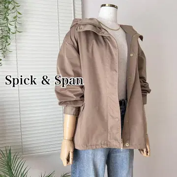 [ 2025SS ] Spick & Span 발수 마운틴 파카 베이지 36