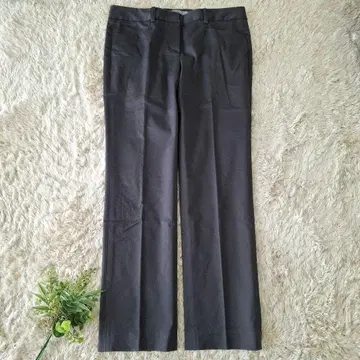 띠어리 럭스 KARITHA S 크롭 팬츠 차콜 그레이 40