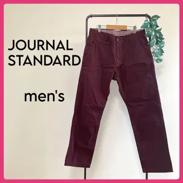 JOURNAL STANDARD 버건디 치노 팬츠 M 사이즈