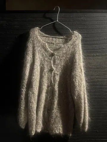 [ USED ] mohair cardigan