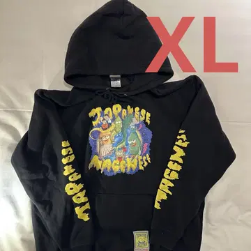 재패니즈 마게니즈 후드티 블랙 후디 트립 마스터 XL