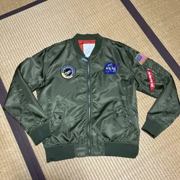 NASA ASSTSERIES MILITARE MA-1 자켓