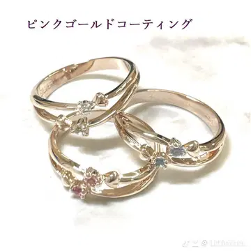 [ 오더 접수 ] 더블 하트 SILVER925 핑키링 [ 고품질 크리스탈