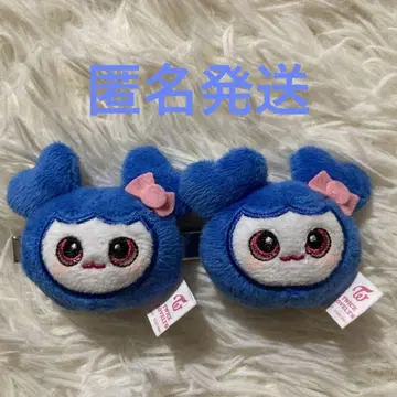 TWICE LOVELYS 봉제 인형 헤어핀 쯔위 쯔브리 GiGO 한정판