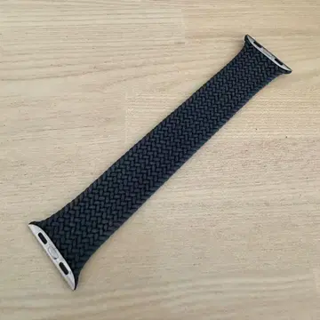 Apple Watch 정품 밴드 미드나잇 브레이디드 솔로 루프 사이즈 7
